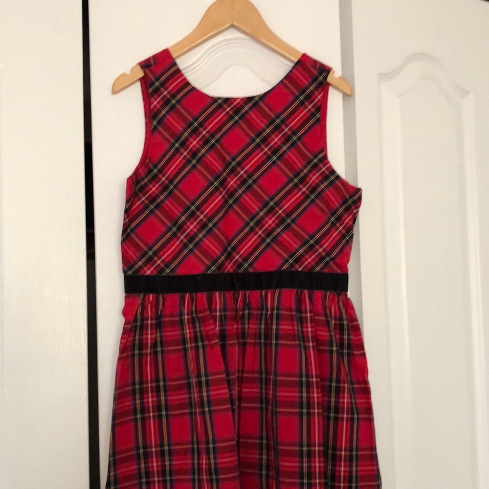 NWT Holiday plaid dress Crew Cuts org. $69 size 10
